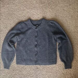 GAP Cashsoft Puff Sleeve Sweater Size XS
